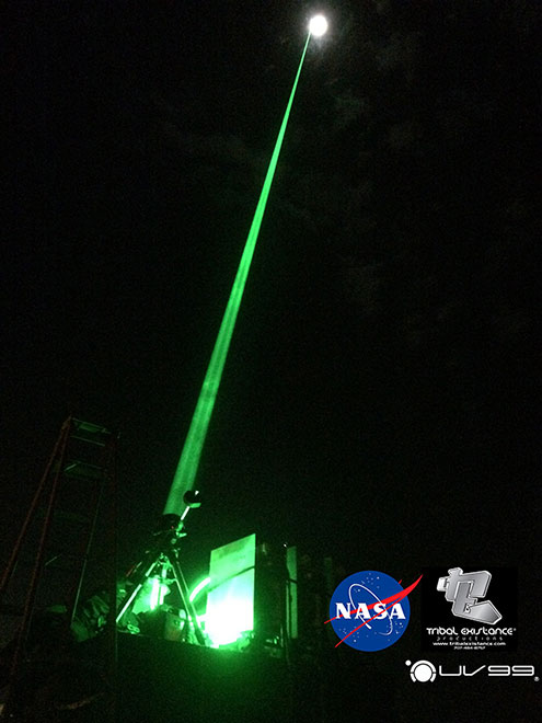 High Power Lasers NASA ISS Science